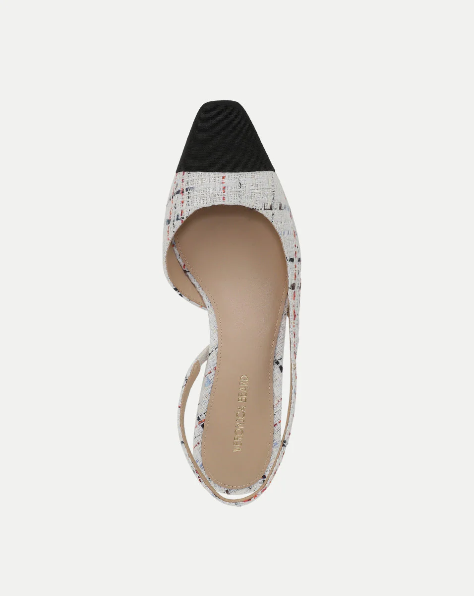 Veronica Beard - Cecile Tweed Cap - Toe Slingback - Image 8