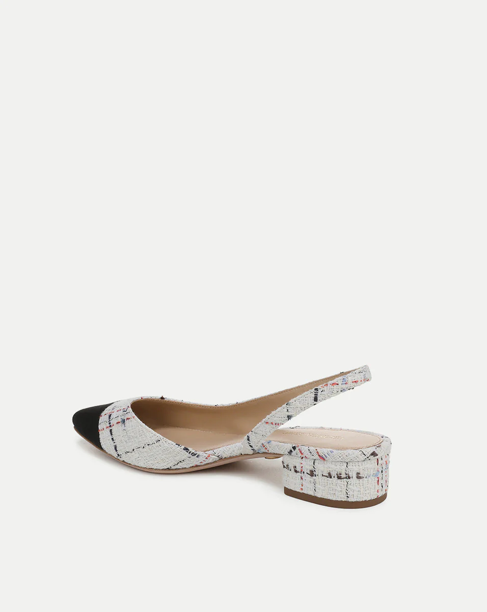 Veronica Beard - Cecile Tweed Cap - Toe Slingback - Image 9